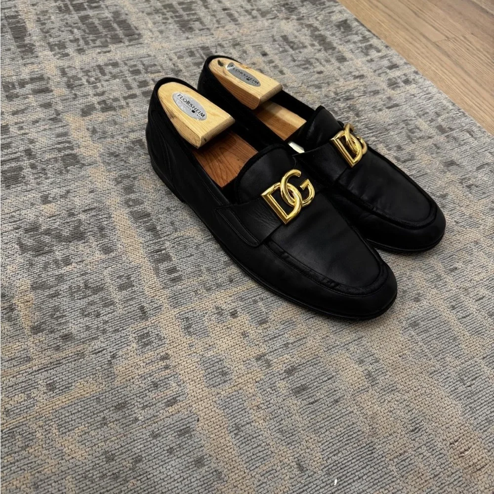Dolce & Gabbana | Shoes | Dolce Gabbana Mens Black Loafers | Poshmark
